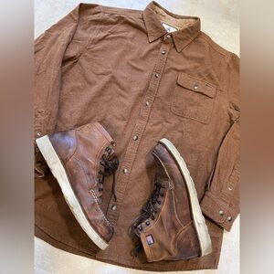 Legendary Whitetails Solid Flannel shirt